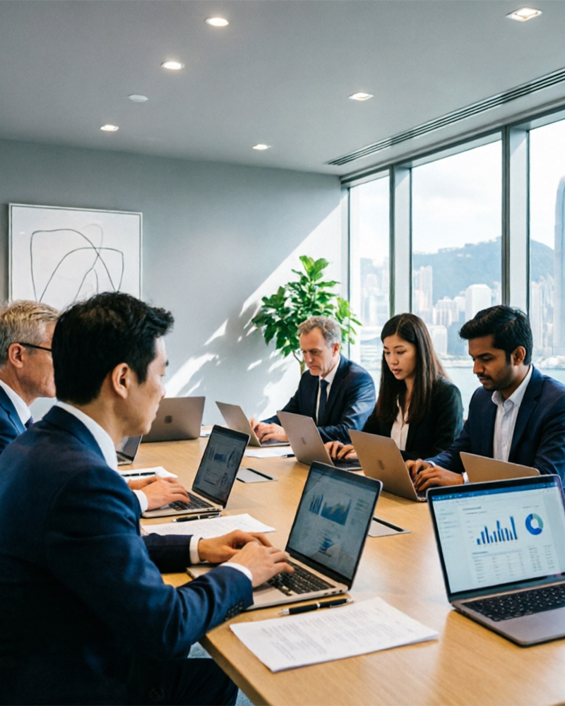 Wayfinder Global office in Hong Kong